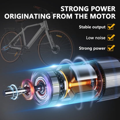 F700-2 Silvery ELECTRIC BIKE